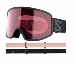 Lyžiarske okuliare SALOMON SENTRY PRO OTG Black/ Silver pink S2 