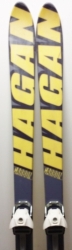  Skialpové lyže Hagan Carbon 163 cm, použité. 