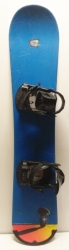 Snowboard Nidecker Stardust 133 cm  s viazaním, použitý;